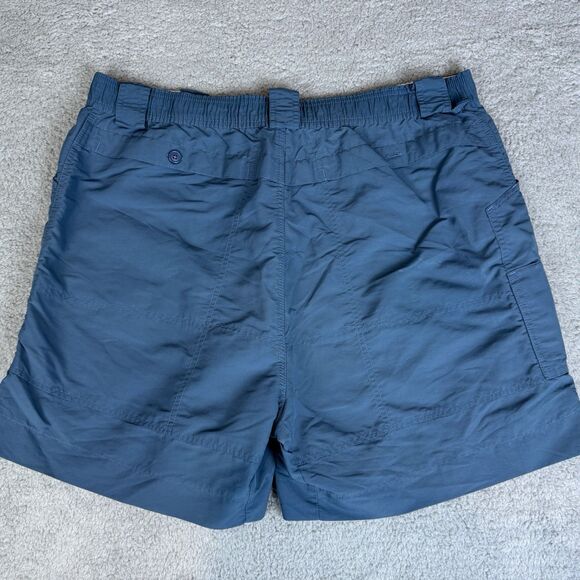 AFTCO Shorts Men's 42 Blue Cargo Performance Fishing Stretch Lightweight - Picture 7 of 11